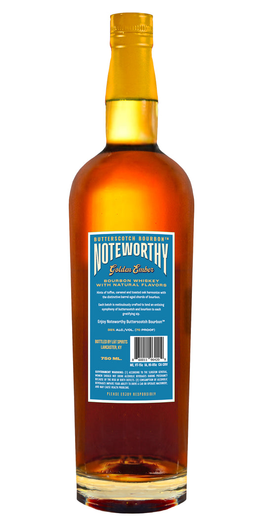 Noteworthy Butterscotch Bourbon Whiskey