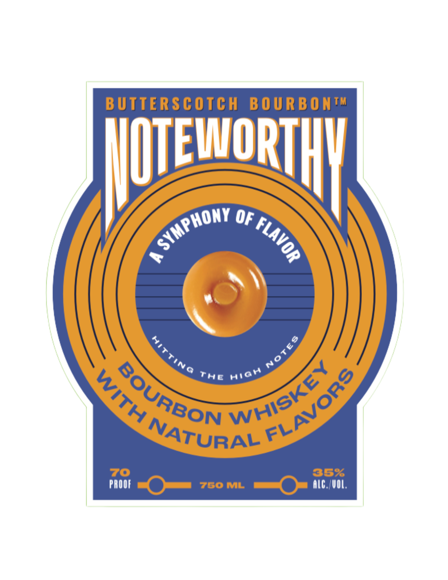 Noteworthy Front label